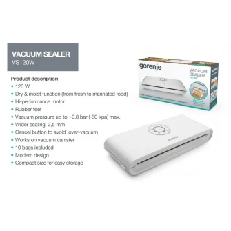 Vacuumator Gorenje VS120W