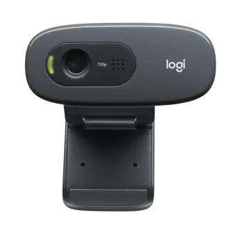 Веб-камера Logitech C270, HD 720p, Серый