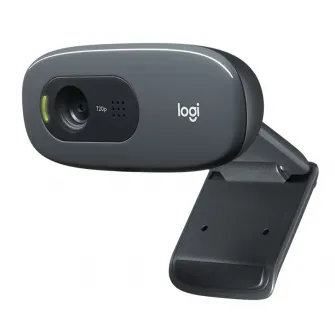 Веб-камера Logitech C270, HD 720p, Серый