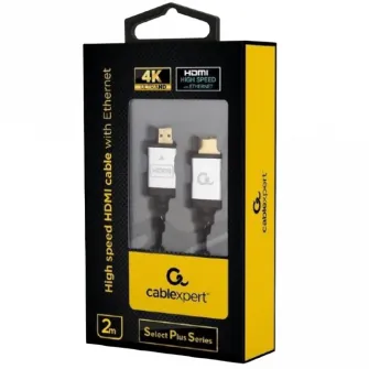 Видео кабель Cablexpert CCB-HDMIL-2M, HDMI (M) - HDMI (M), 2м, Чёрный