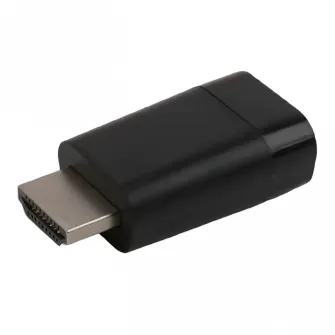 Видеоконвертер Cablexpert A-HDMI-VGA-001, HDMI (M) - VGA D-Sub, 1м, Чёрный
