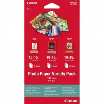 VP101S, Photo Paper Variety Pack 10 x 15cm