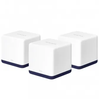 Whole-Home Mesh Dual Band Wi-Fi AC System MERCUSYS, Halo H50G(3-pack), 1900Mbps,MU-MIMO,Gbit Ports