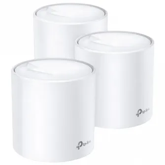 Whole-Home Mesh Dual Band Wi-Fi AX System TP-LINK, Deco X20(3-pack), 1800Mbps, MU-MIMO, Gbit Ports