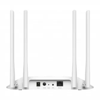 Wi-Fi AC Dual Band Access Point TP-LINK TL-WA1201, 1167Mbps, MU-MIMO, 4x Ext Antennas, PSU/PoE