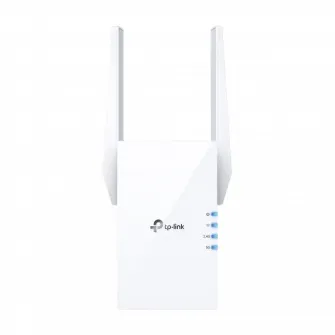 Wi-Fi AX Dual Band Range Extender/Access Point TP-LINK RE505X, 1500Mbps, 2xExt Ant, Intgr Pwr Plug