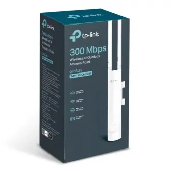 Wi-Fi N Outdoor Access Point TP-LINK EAP110-Outdoor, 300Mbps, MIMO, Omada Centralized Mngnt, PoE