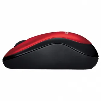 Беcпроводная мышь Logitech M185, Красный