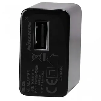 Зарядное устройство Nillkin Wall Charger AC, 1USB, 2.0A, 5 Вт, Чёрный