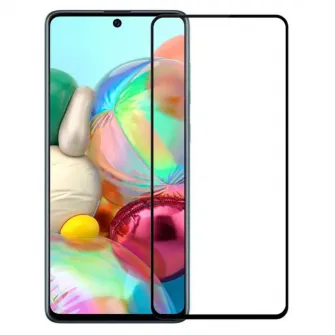 Защитное стекло Nillkin Galaxy A71/M51 - Tempered Glass CP+ pro, Чёрный
