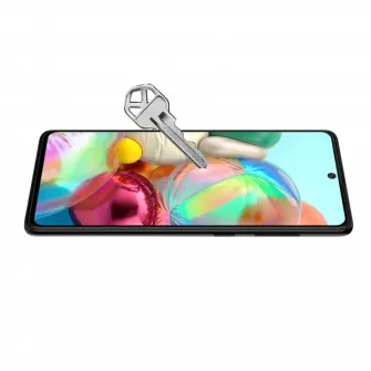 Защитное стекло Nillkin Galaxy A71/M51 - Tempered Glass CP+ pro, Чёрный