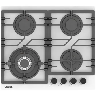 Plita incorporabila cu gaz Vesta BH6060IСG/W