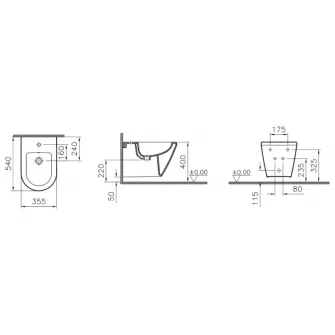 Bideu Vitra Integra (7042-003-0288)