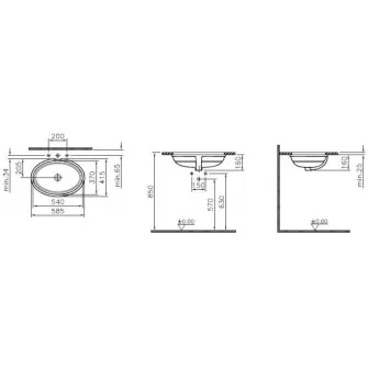 Lavoar Vitra Efes (5800B003-0012)