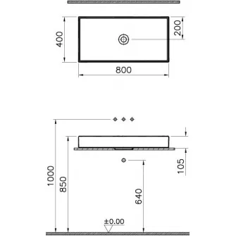 Lavoar Vitra Memoria (M58000001000)