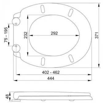 Capac de toaleta Fala FA75471