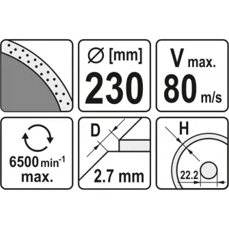 Disc de taiere Yato YT-6015
