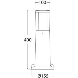 Lampa de gradina Fumagalli DR1574000LXU1K