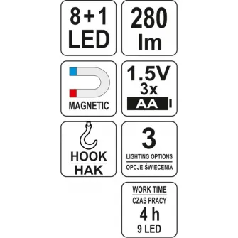 Lampa de inspectie Yato YT-08513
