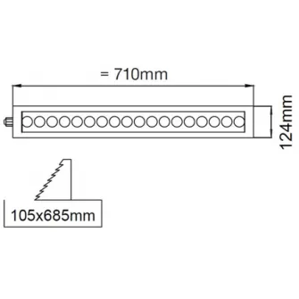Lampa incorporabila Rightlight LBLOGL022