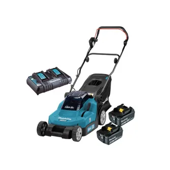 Газонокосилка аккумуляторная Makita DLM382CM2