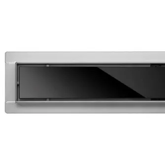 Rigola de dus Fala Black Glass 75386
