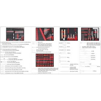 Set scule de mana Yato YT-55290