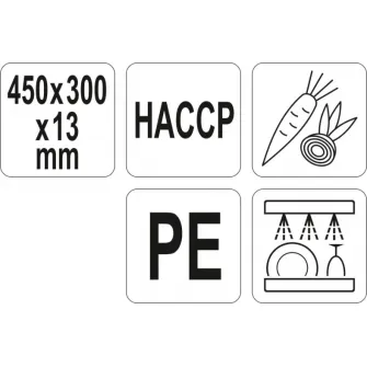 Tocator Yato 45х30х1.3 cm Green YG-02171