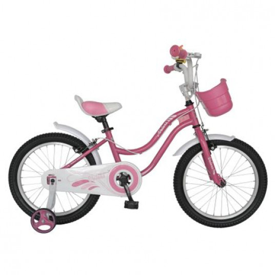 Bicicleta Velors V1602a Pentru Copii 4 7ani Roz Smart Md