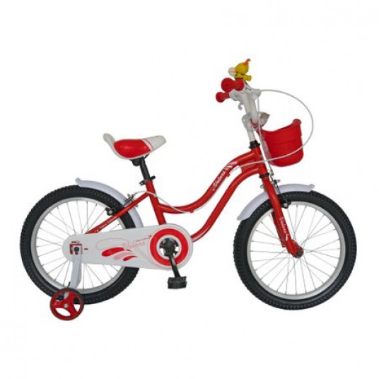 Bicicleta Velors V1602a Pentru Copii 4 7ani Rosu Smart Md