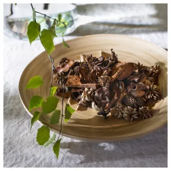 IKEA ADLAD Potpourri parfumat, Padure scandinava/alb, 90 g