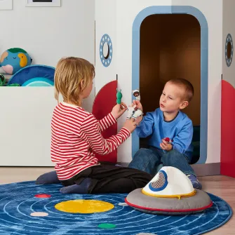 IKEA AFTONSPARV Marionete deget, set 5 piese, multicolor