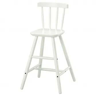 IKEA AGAM Scaun junior, alb