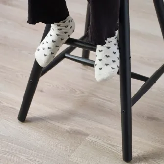IKEA AGAM Scaun junior, negru