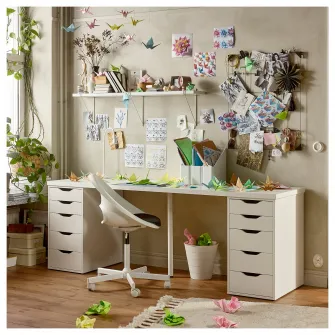 IKEA ALEX Comoda, alb, 36x70 cm