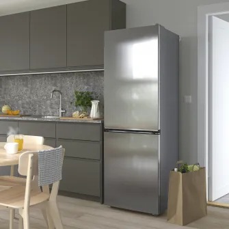 IKEA ALINGSÅS Frigider/congelator, IKEA 500 independent/inox, 210/106 l