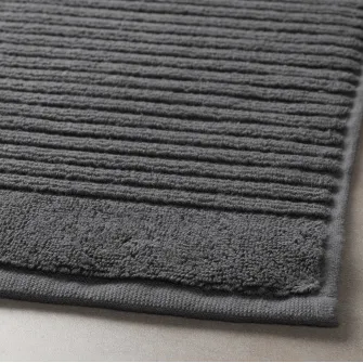 IKEA ALSTERN Covoras baie, gri inchis, 50x80 cm