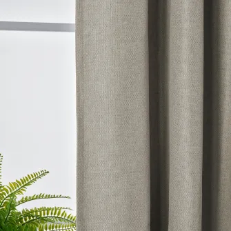 IKEA ANNAKAJSA Draperii semiopace, 2buc, gri/rjns, 145x300 cm