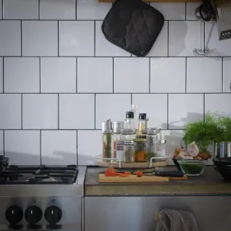 IKEA APTITLIG Platou rotativ, organizator bambus, 28 cm