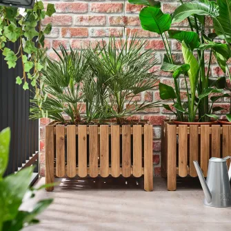 IKEA ASKHOLMEN Jardiniera, maro-i