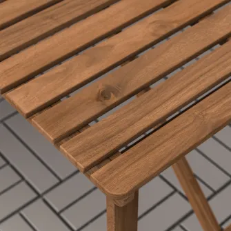 IKEA ASKHOLMEN Masa exterior, maro-i, 143x75 cm
