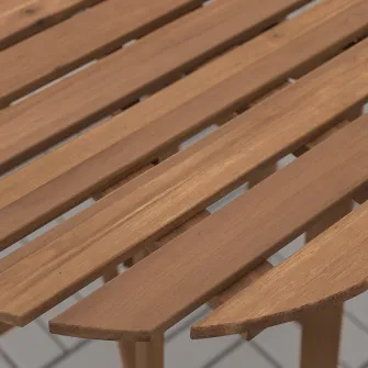 IKEA ASKHOLMEN Masa pliabila, exterior, maro-i