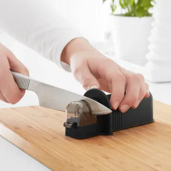 IKEA ASPEKT Ascutitor cutite, negru