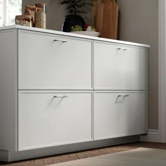 IKEA ASPUDDEN Front sertar, gri, 40x10 cm