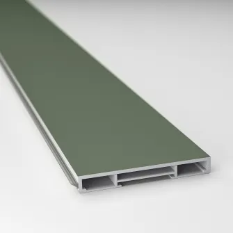 IKEA AXSTAD Plinta, gri-verde, 220x8 cm