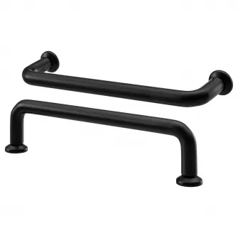 IKEA BAGGANÄS Maner, negru, 143 mm