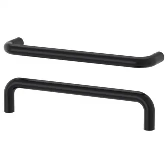 IKEA BAGGANÄS Maner, negru, 143 mm