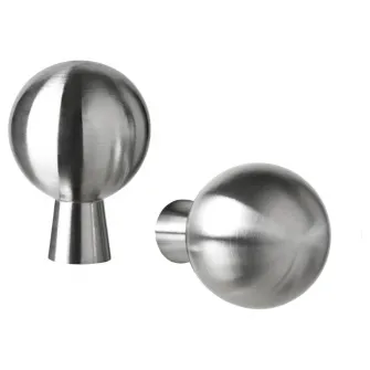 IKEA BAGGANÄS Maner, inox, 20 mm
