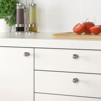 IKEA BAGGANÄS Maner, inox, 20 mm