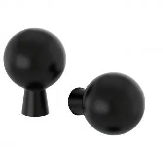IKEA BAGGANÄS Maner, negru, 20 mm